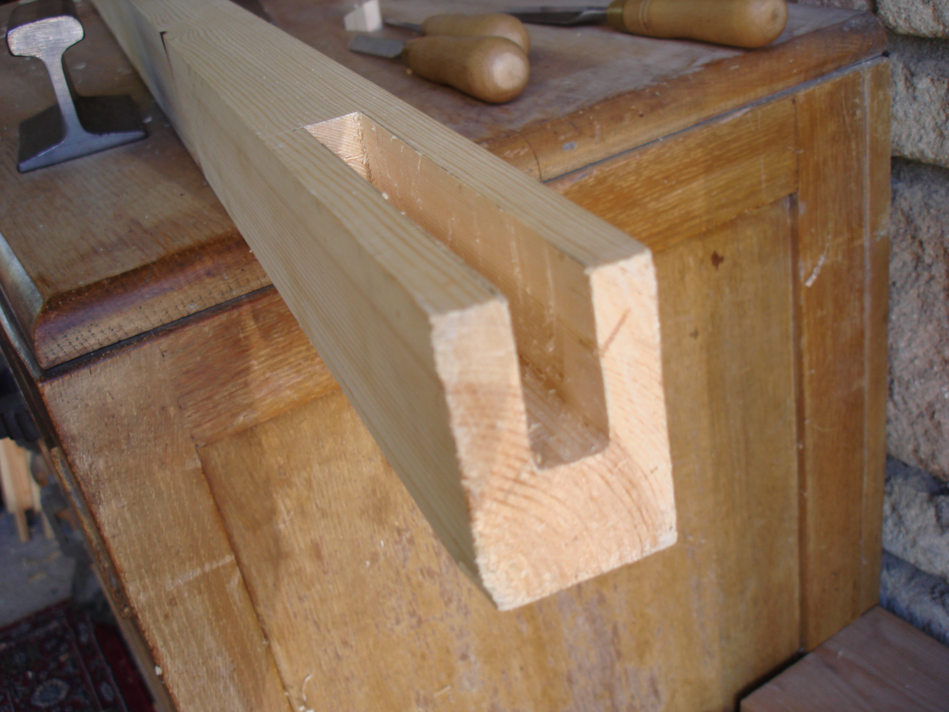 Progress: Shop Back Door