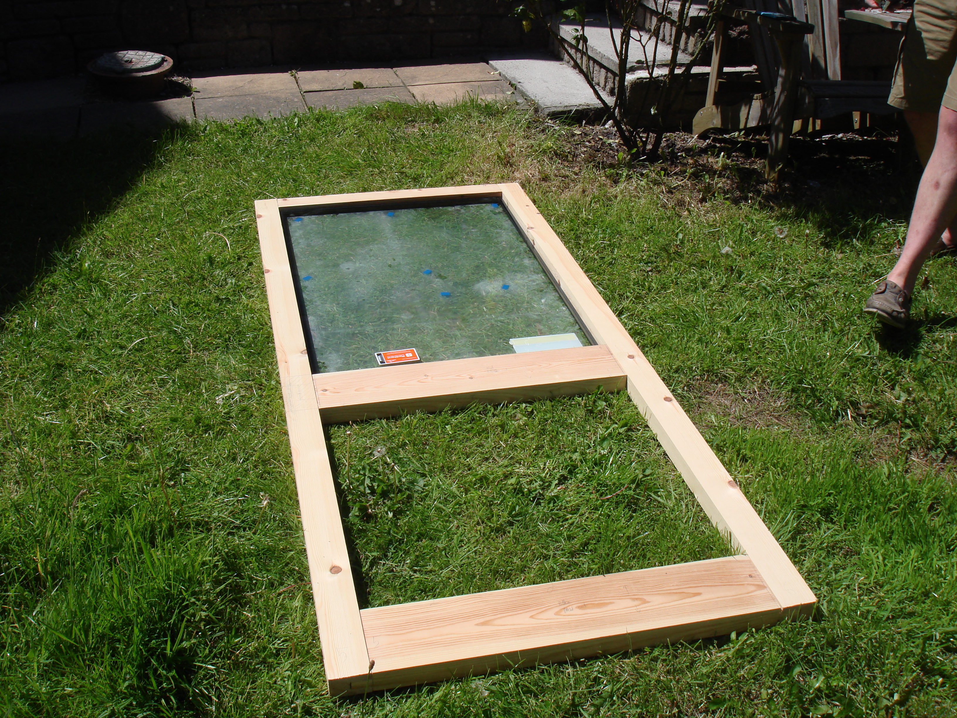 Progress: Shop Back Door