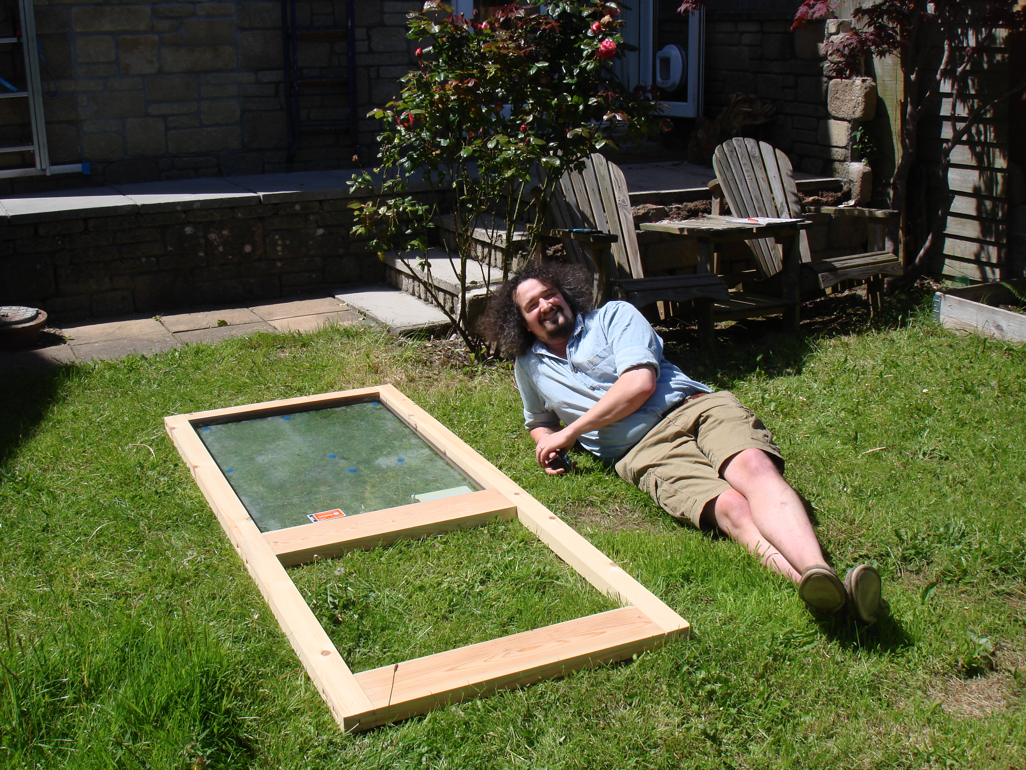 Progress: Shop Back Door