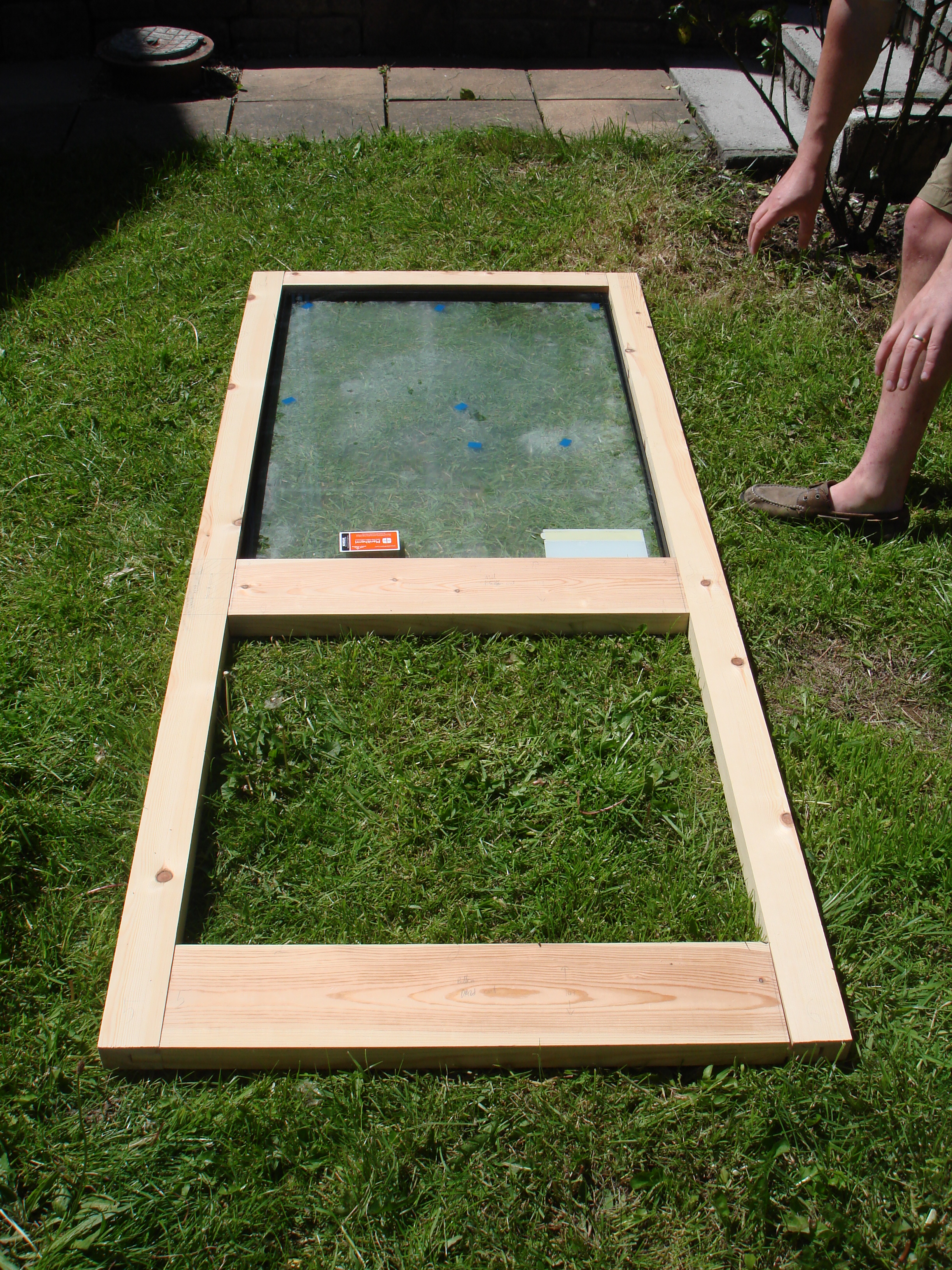 Progress: Shop Back Door