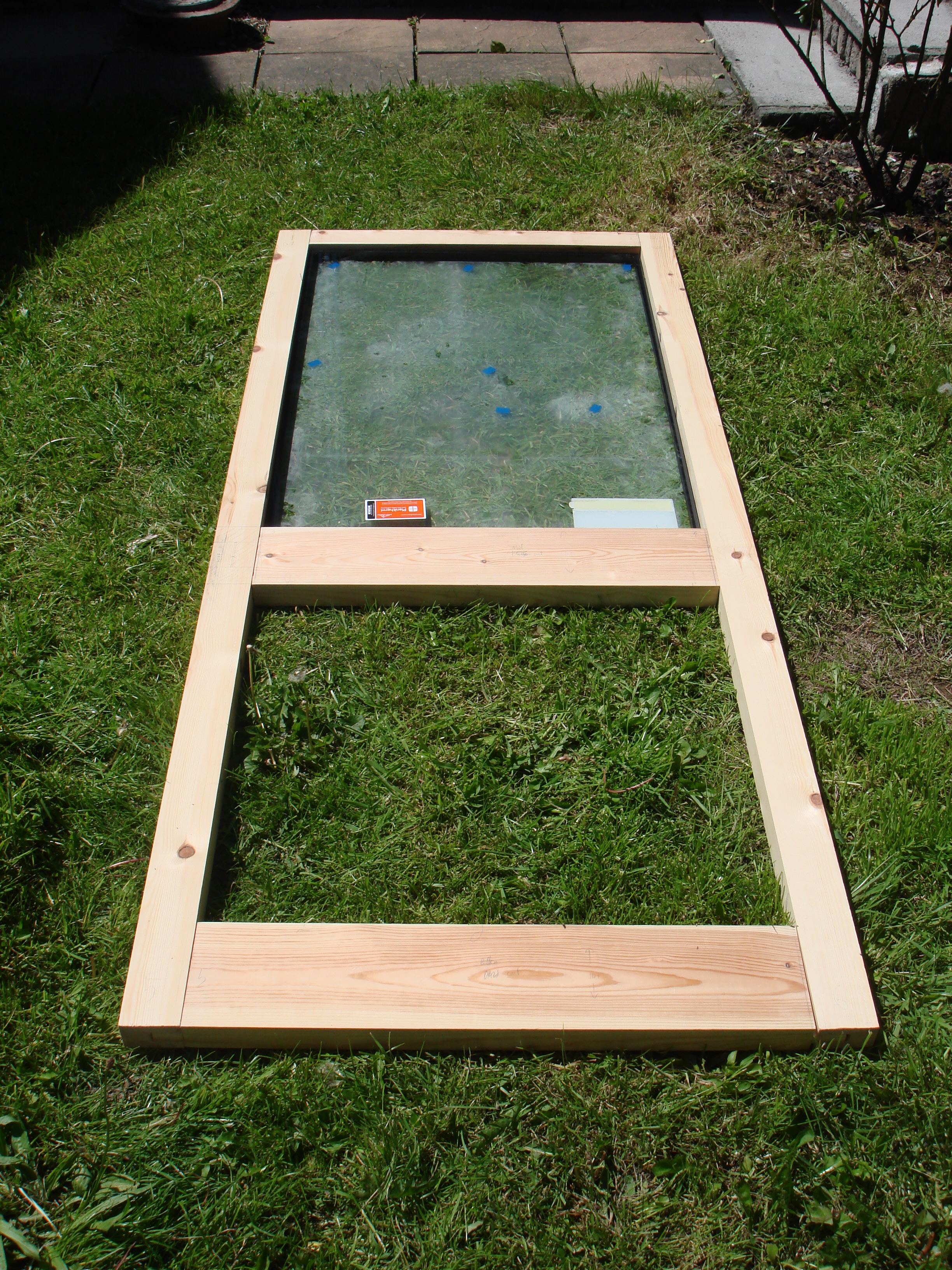 Progress: Shop Back Door