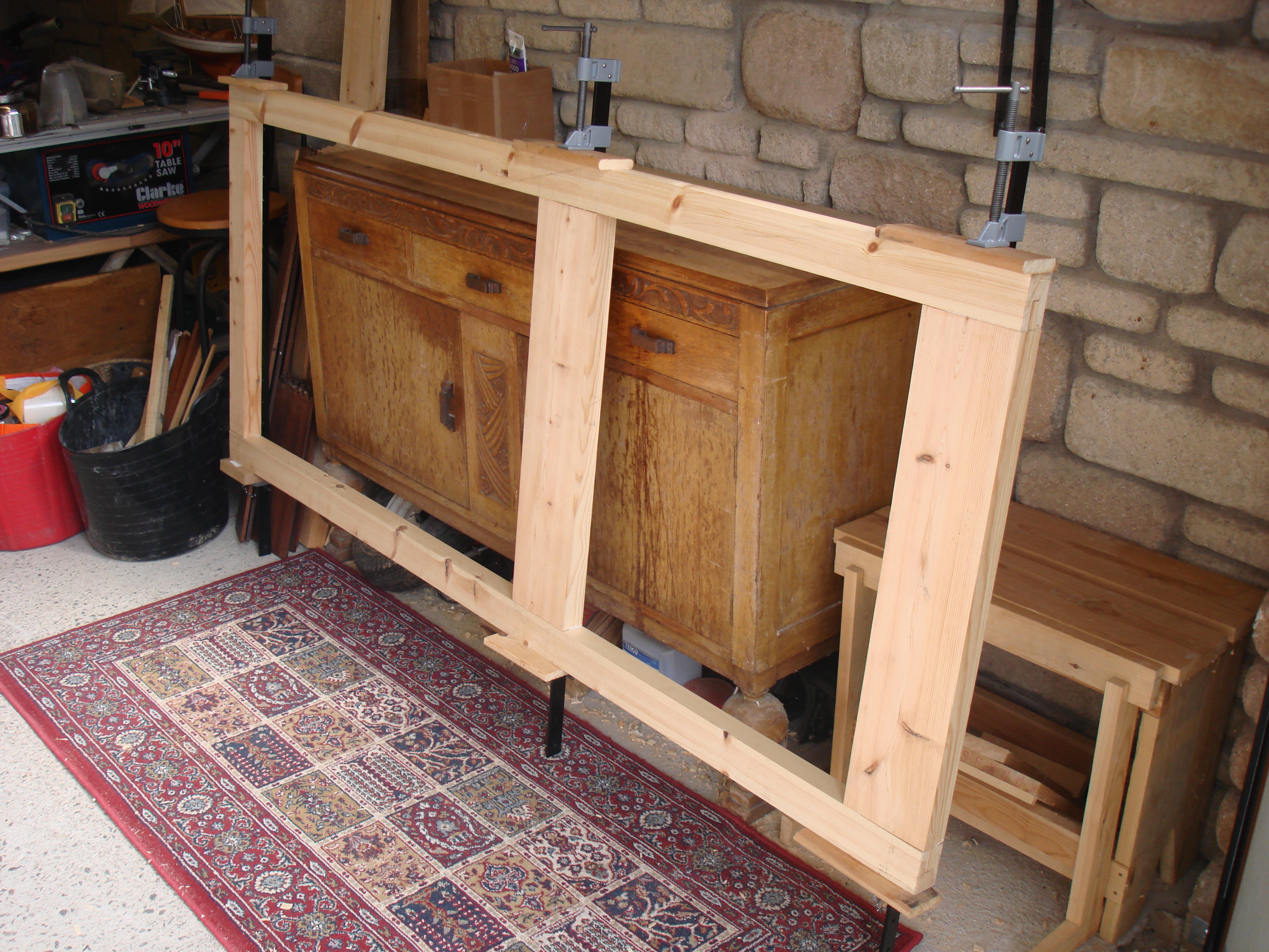 Progress: Shop Back Door