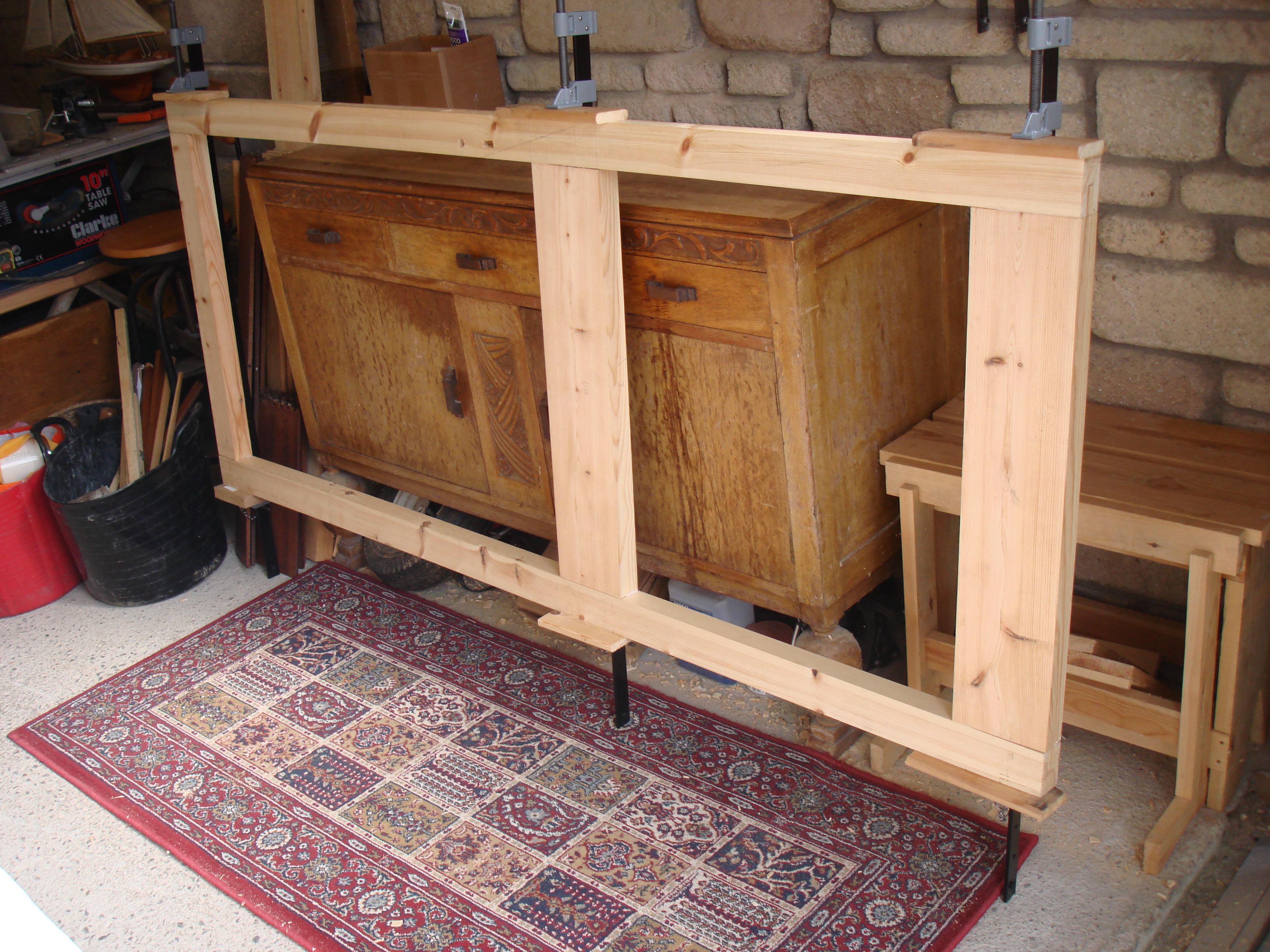 Progress: Shop Back Door