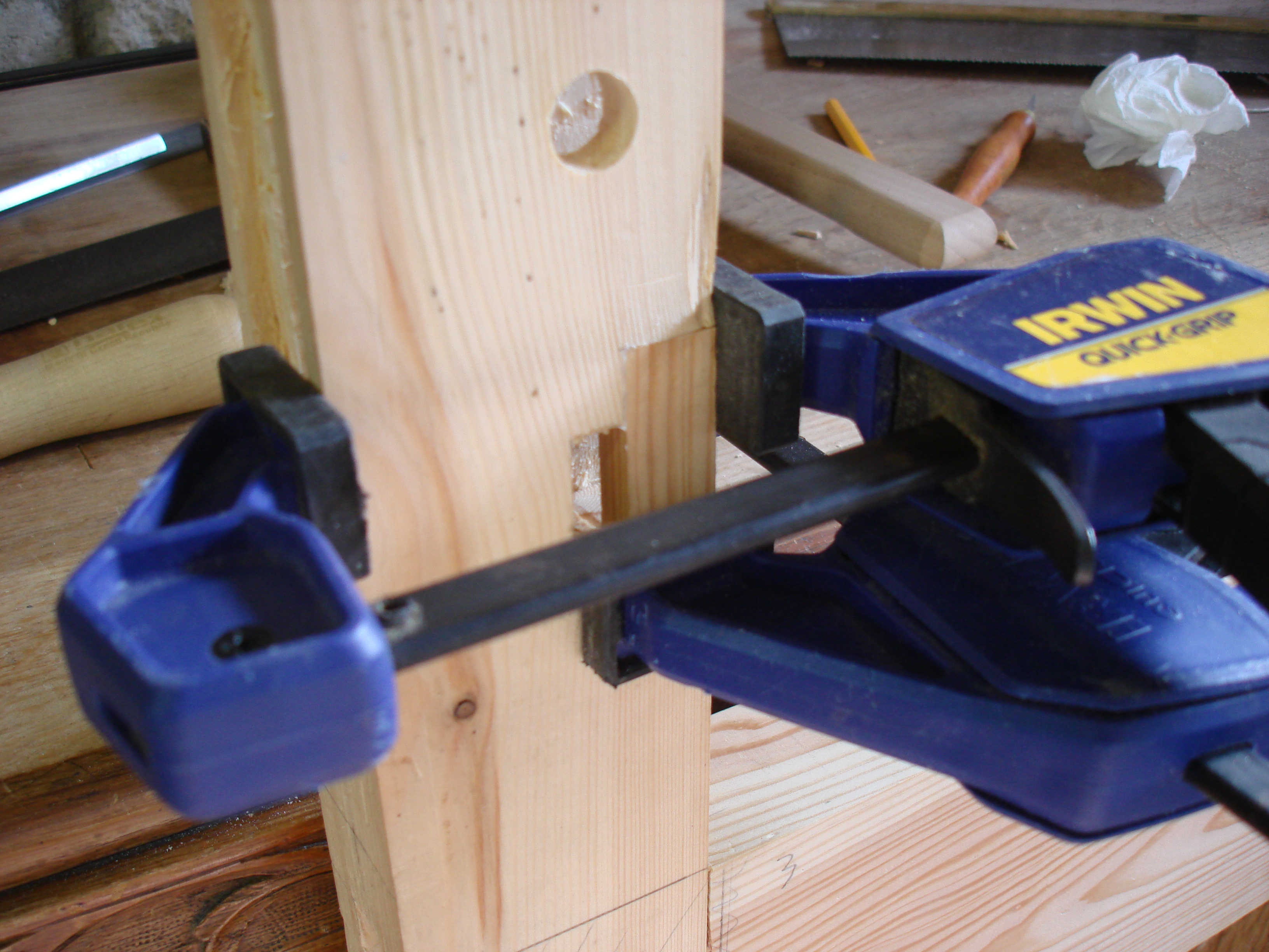 Progress: Shop Back Door