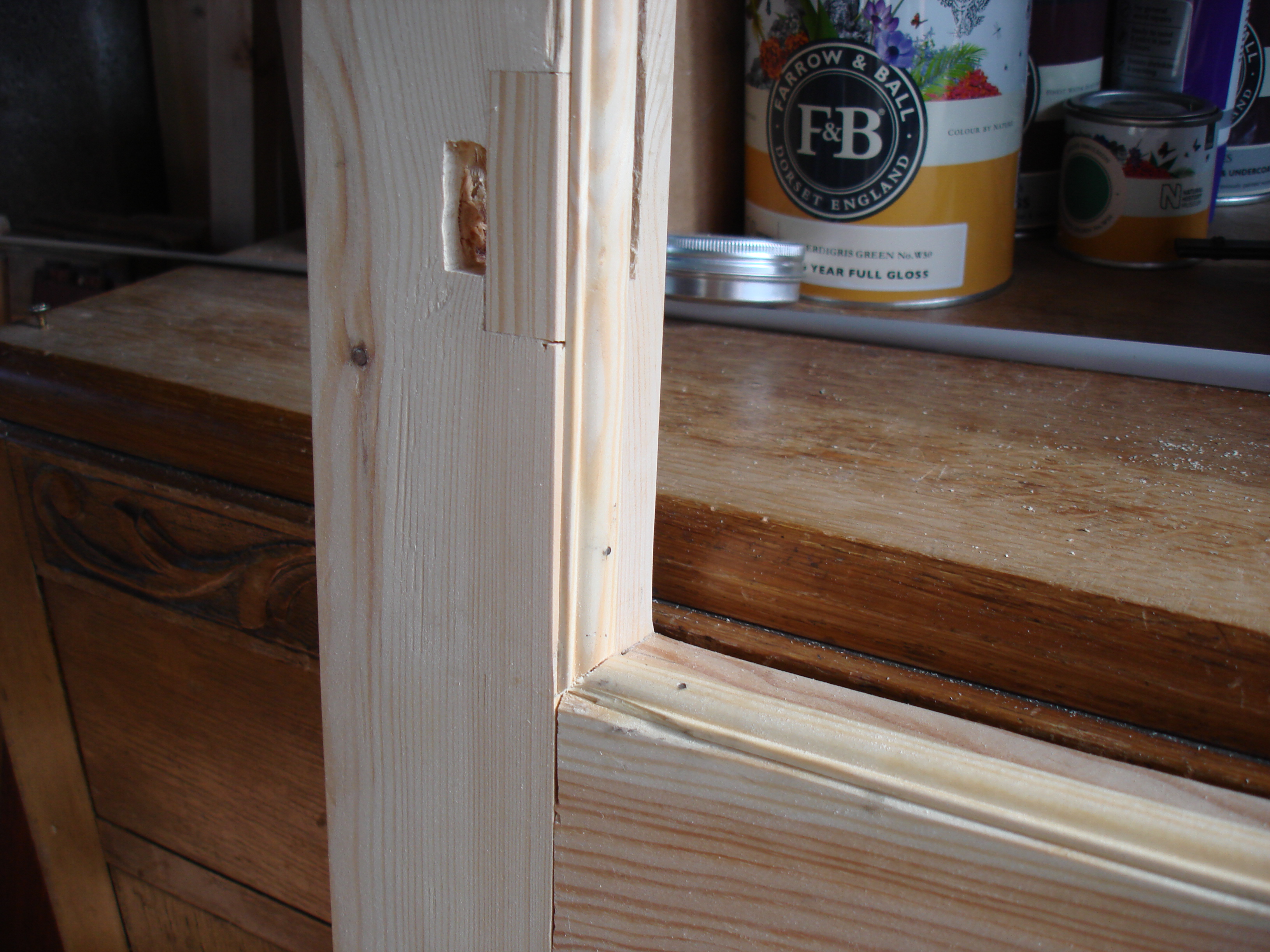 Progress: Shop Back Door