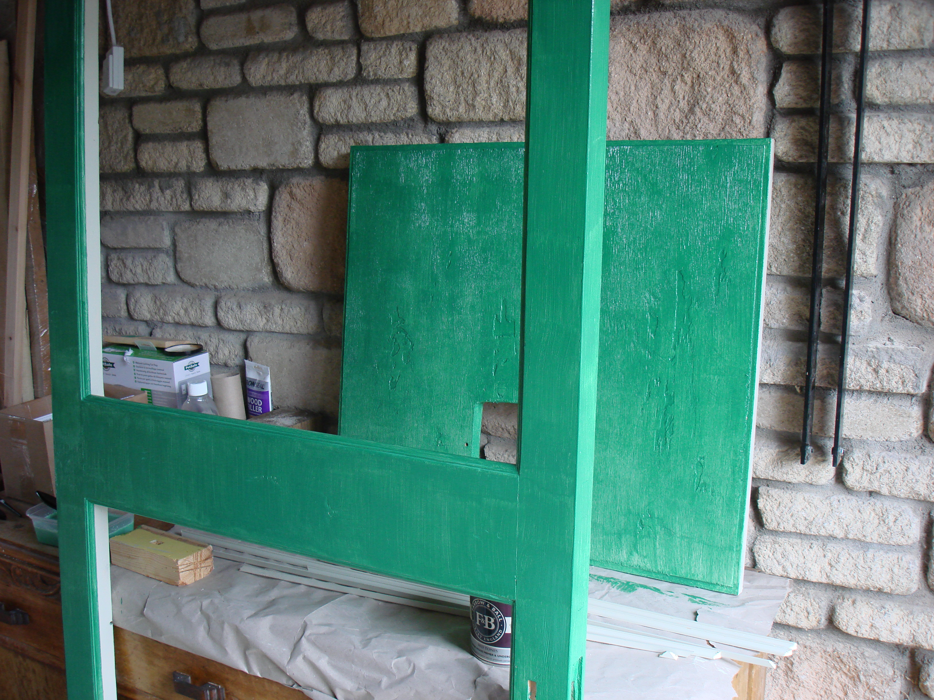 Progress: Shop Back Door