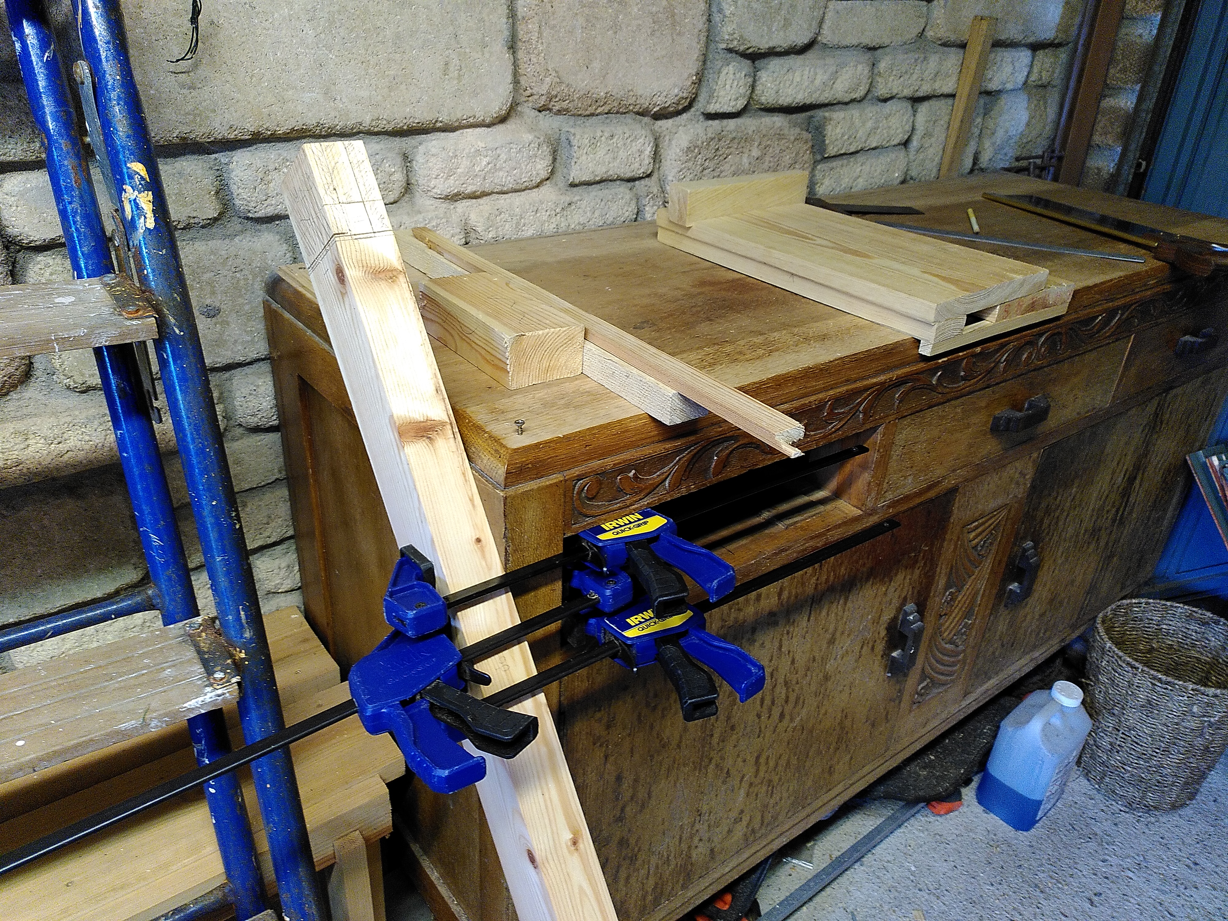 Progress: Shop Back Door