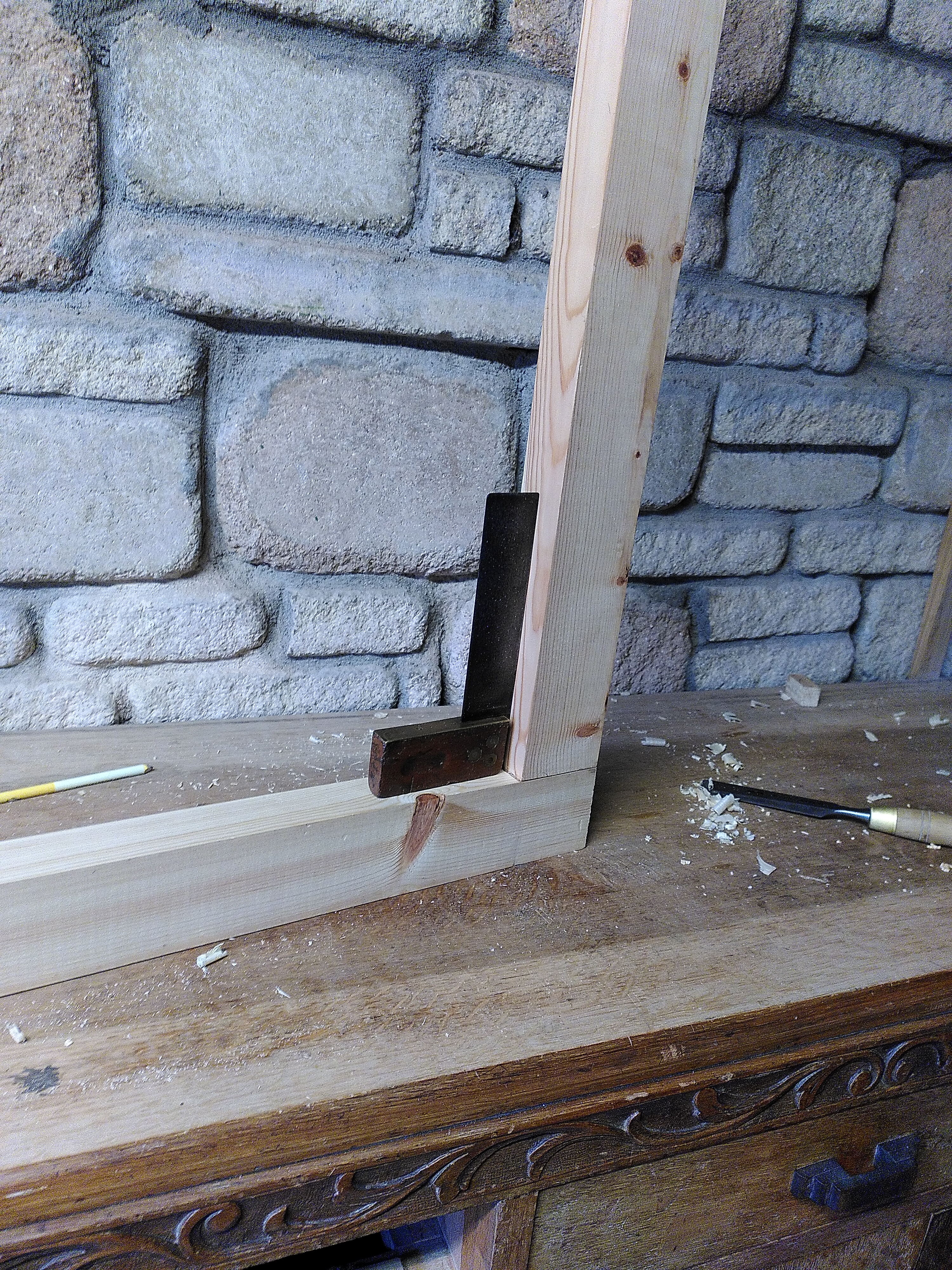 Progress: Shop Back Door