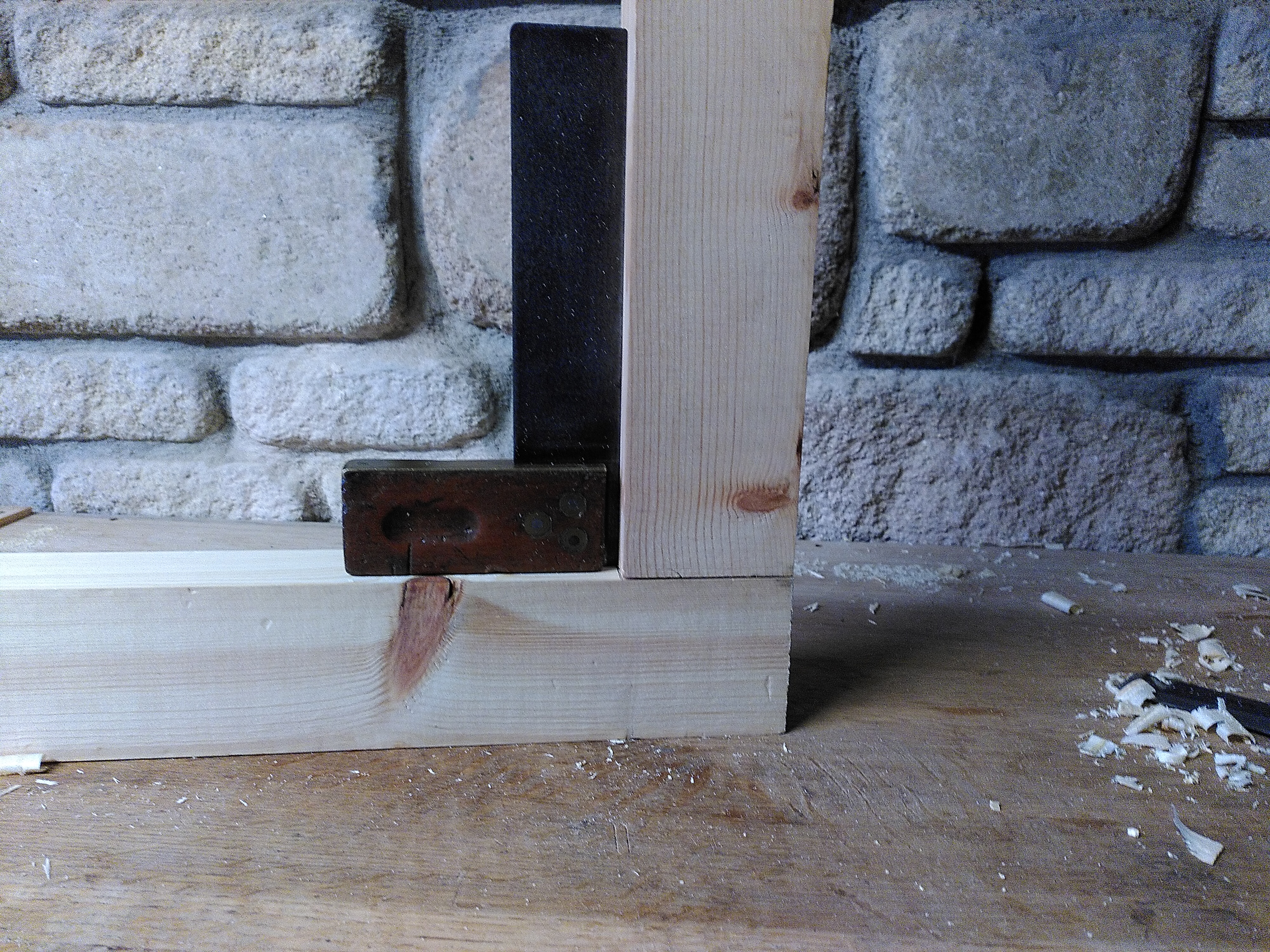 Progress: Shop Back Door