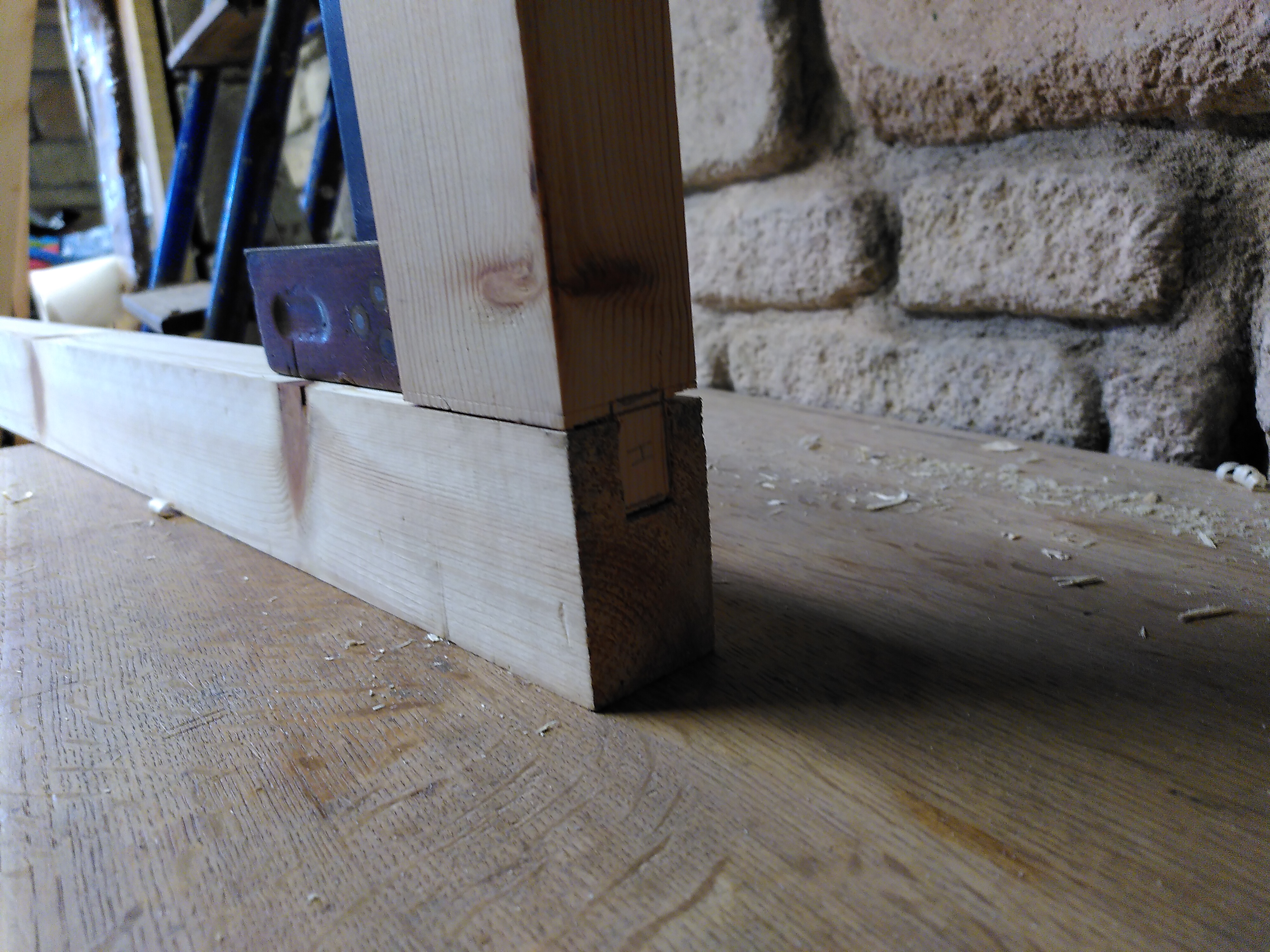 Progress: Shop Back Door