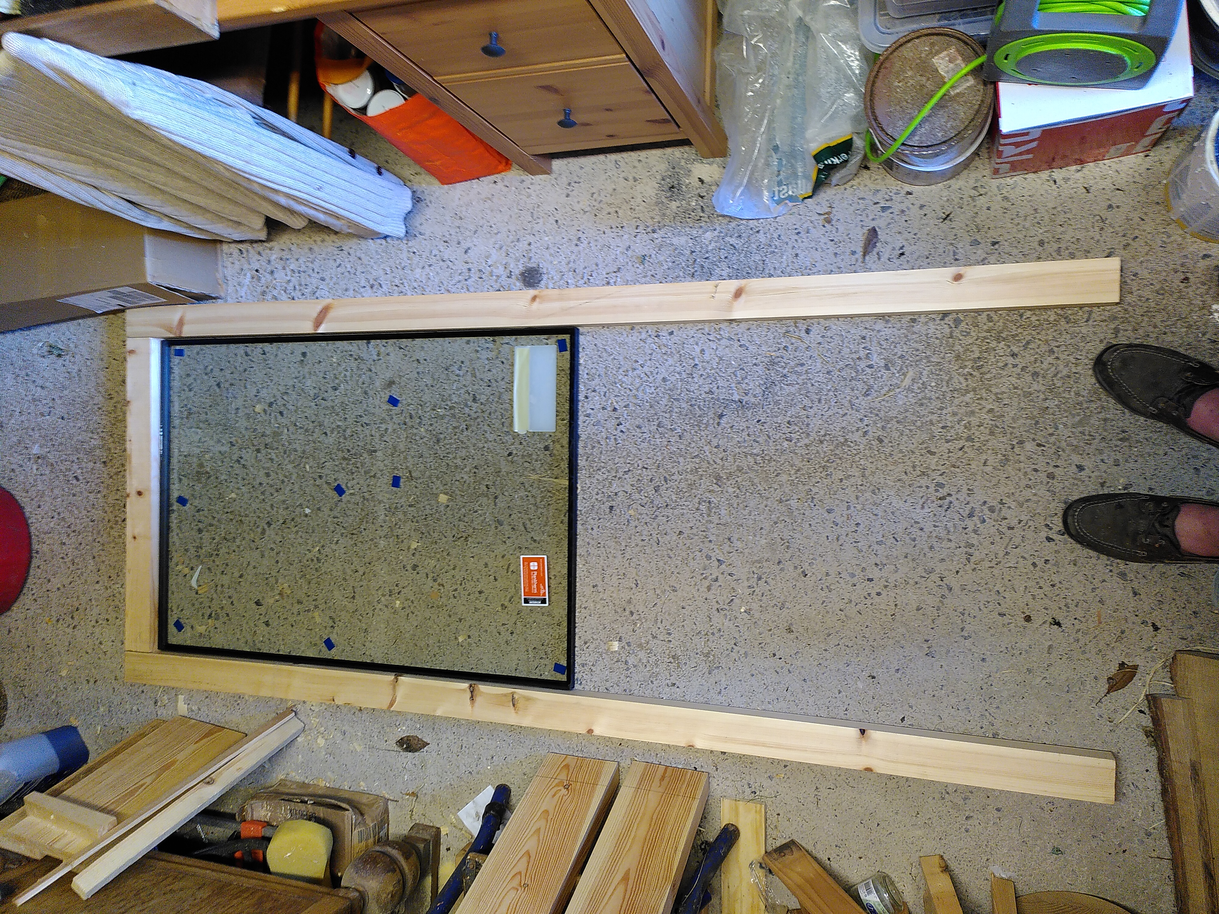 Progress: Shop Back Door