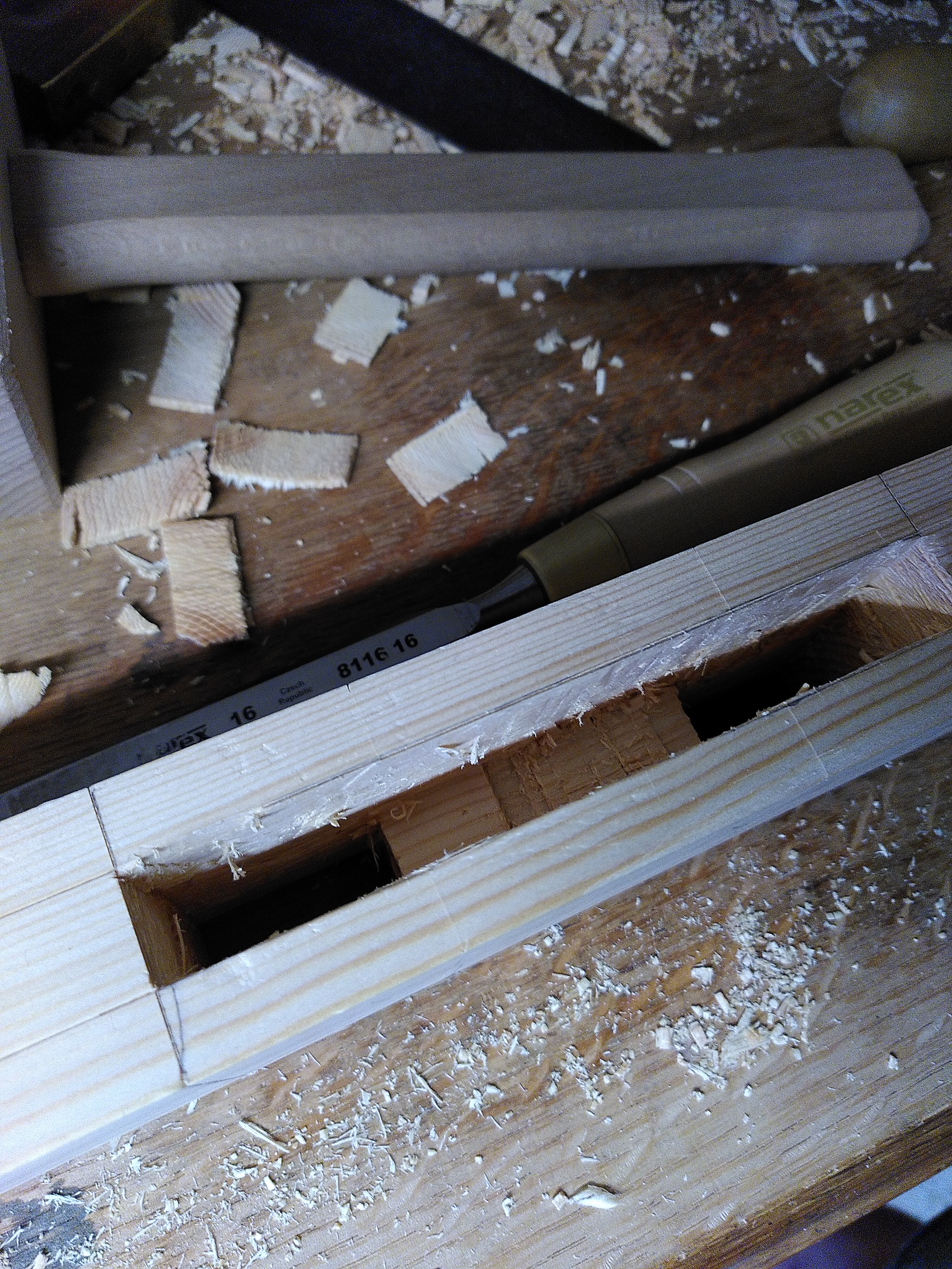 Progress: Shop Back Door