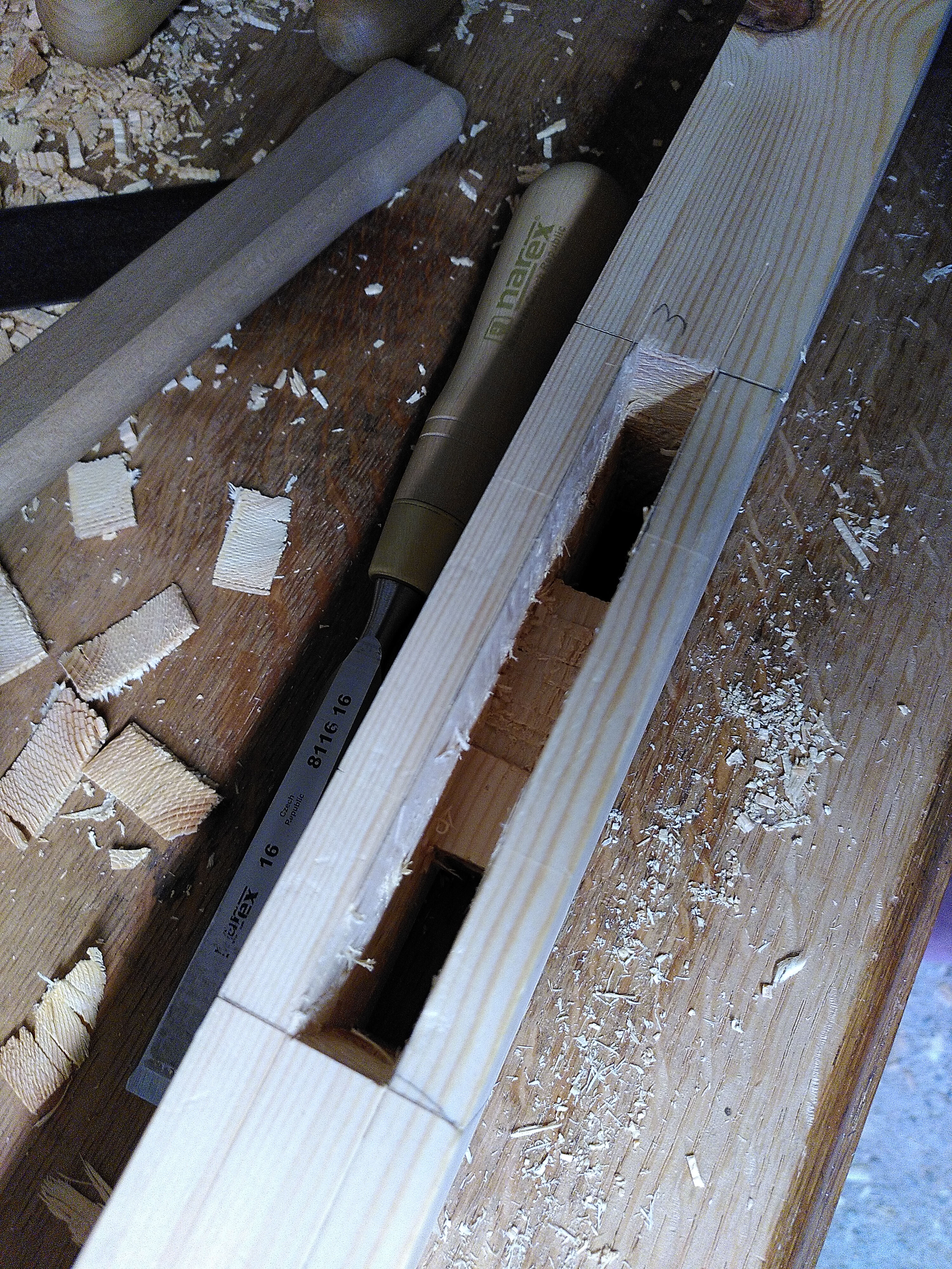 Progress: Shop Back Door