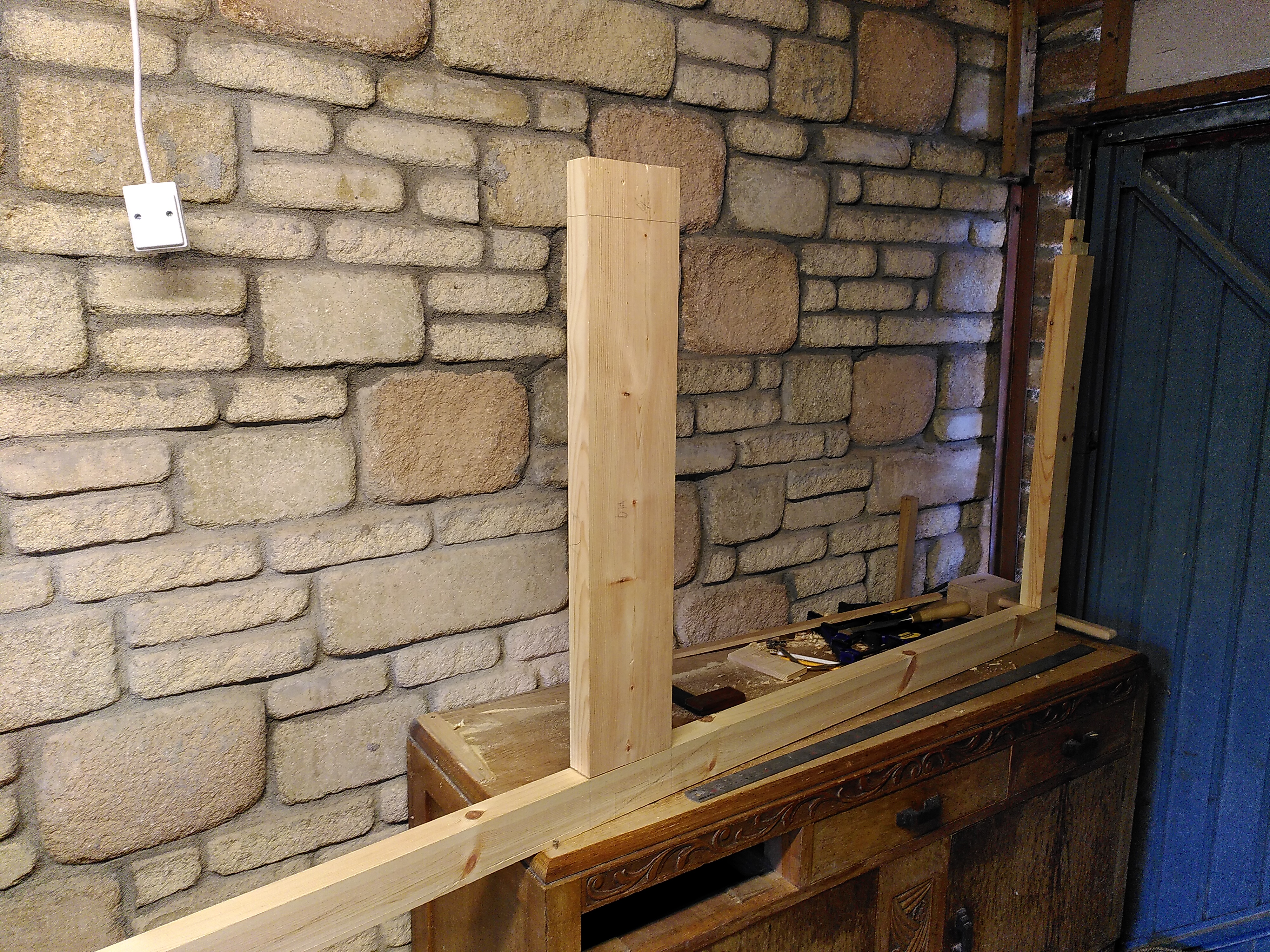 Progress: Shop Back Door