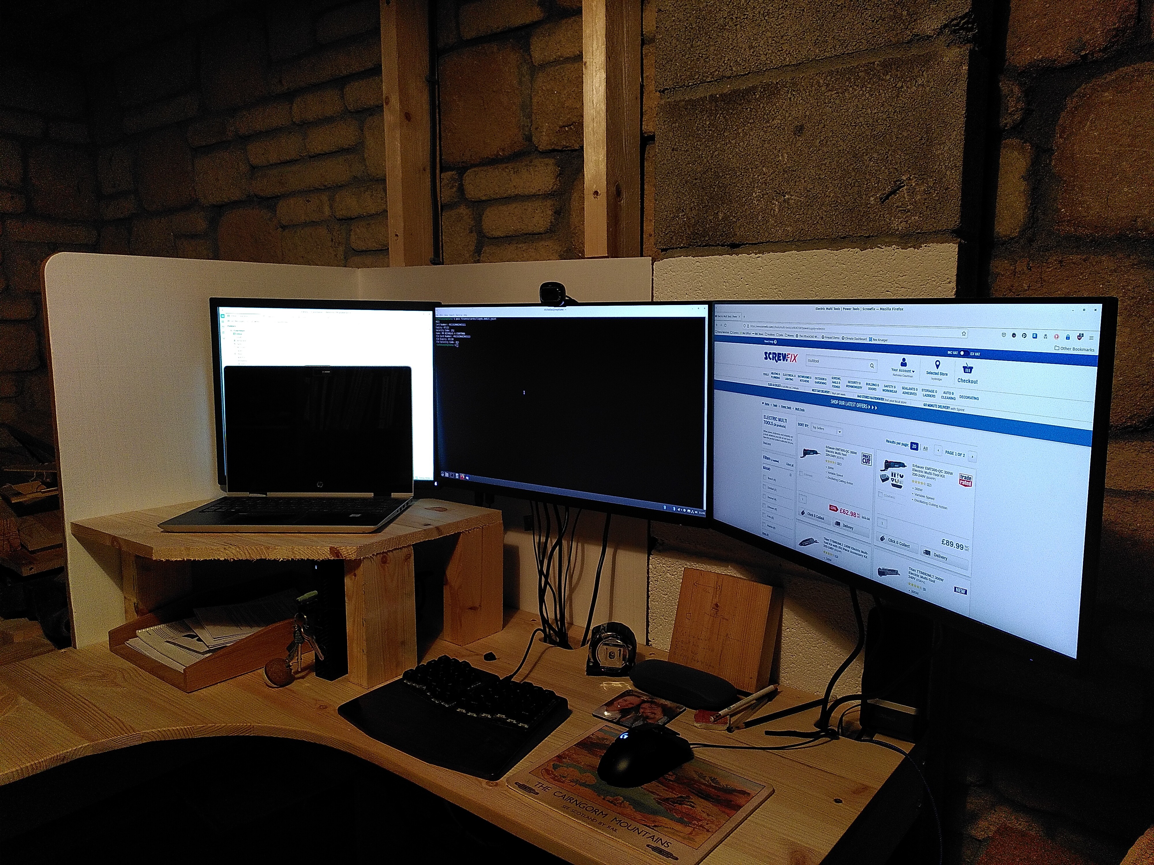 Progress: Workshop Desk