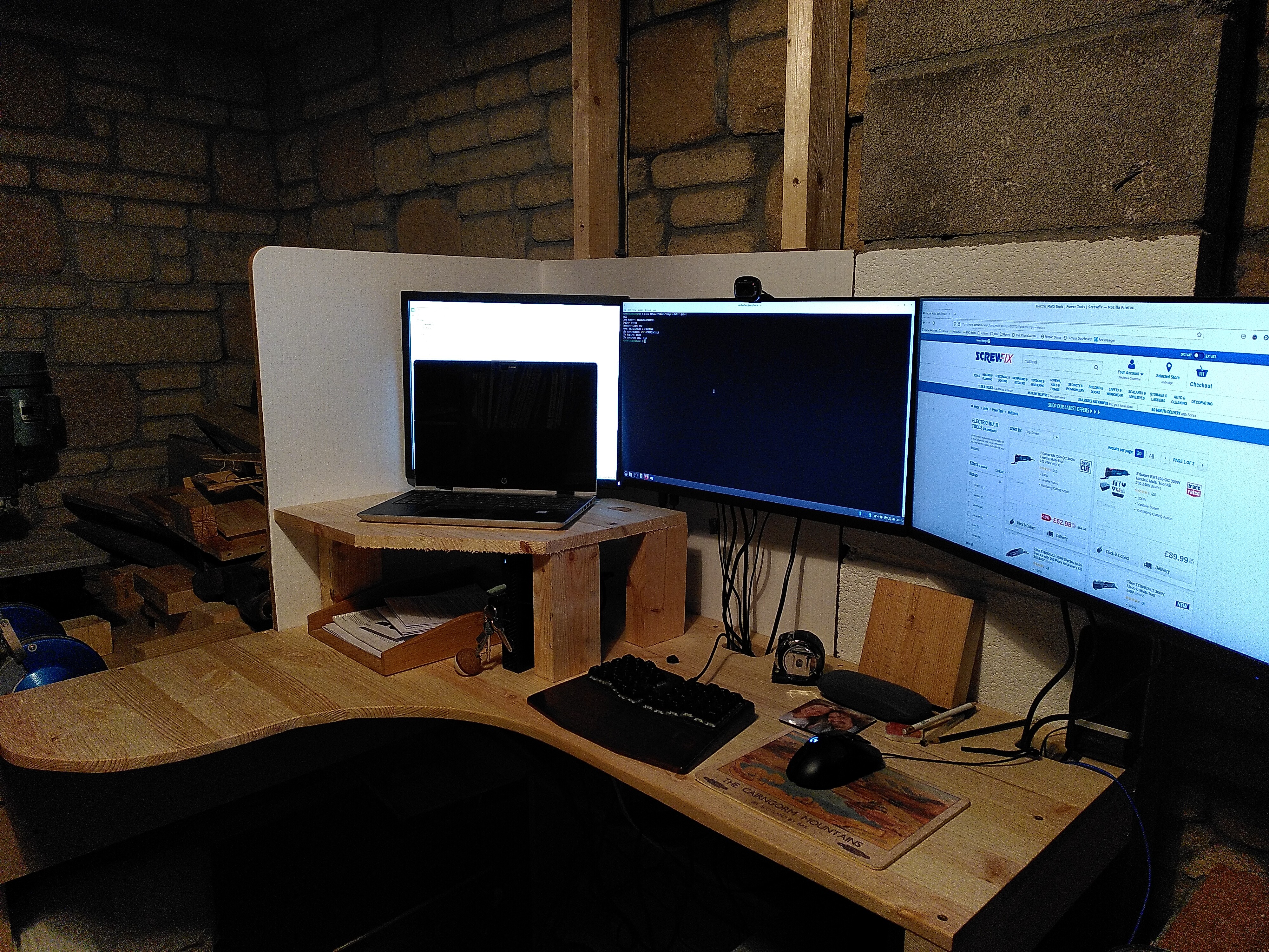 Progress: Workshop Desk