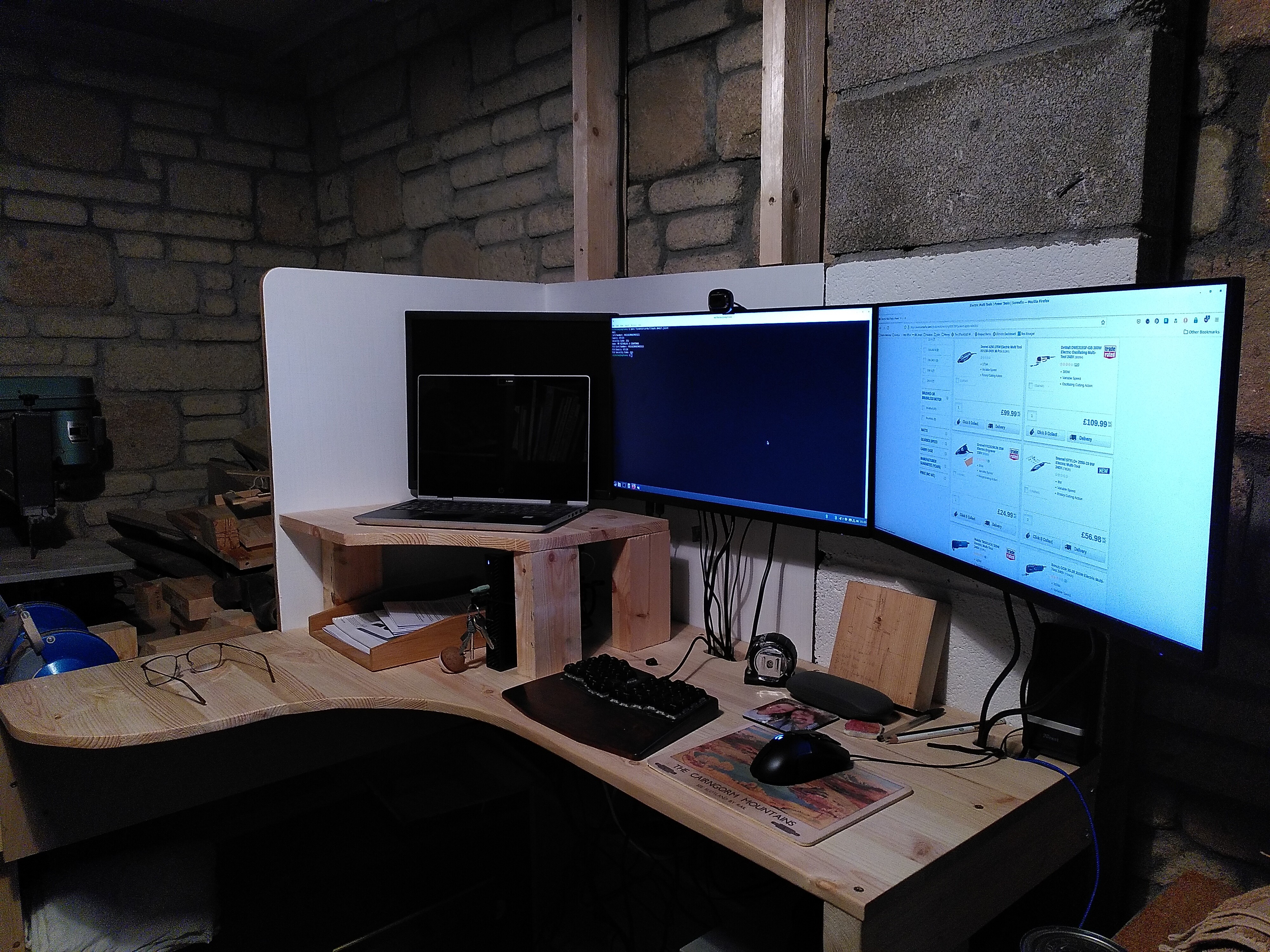 Progress: Workshop Desk